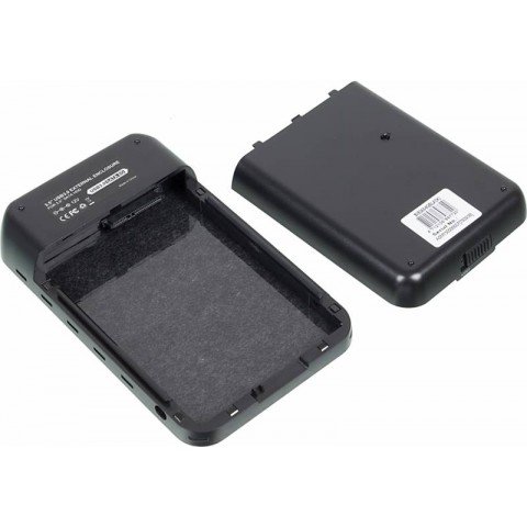 Внешний корпус для HDD AgeStar 3UB3A8-6G SATA II USB3.0 пластик черный 3.5"