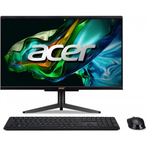 Моноблок Acer Aspire C22-1610 21.5" Full HD i3 N305 (1.8) 8Gb SSD256Gb UHDG CR Eshell WiFi BT 65W клавиатура мышь Cam черный 1920x1080