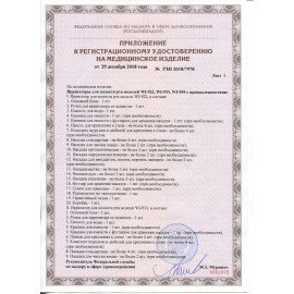 Ирригатор для полости рта (НДС 10%) B.WELL WI-933, стационарный, емкость резерв 0,8 л, 8 насадок, белый