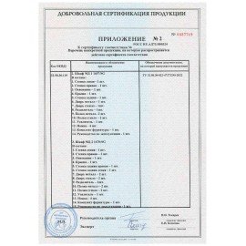 Шкаф медицинский хозяйственный HILFE "МД 1 ШМ-SS" 1900х500х500 мм, белый, S26199301509