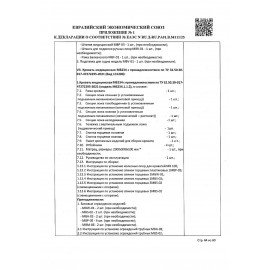 Кровать медицинская HILFE "MB100" 840х2084х906 мм, ложе реечное, цвет белый, S26599100903