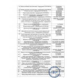 Штампик для творчества, с чернилами, ассорти, в дисплее, CM, 86921