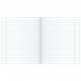 Тетрадь ЗЕЛЁНАЯ обложка 12 л., линия с полями, офсет, "Маяк", Т5012Т2 1Г