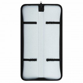 Пенал-тубус для кистей на молнии, кожзам, размер 380х90 мм, черный, ФК-3, 84031