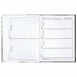 Дневник для музыкальной школы твердый, ламинированная обложка, с подсказом, HATBER "Клавиши", 48ДТмз5В 14210, D191606