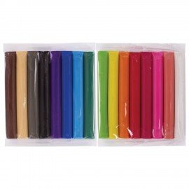 Пластилин классический ЮНЛАНДИЯ "ЮНЛАНДИК-МУЗЫКАНТ", 16 цветов, 320 г, ВЫСШЕЕ КАЧЕСТВО, 105030