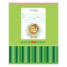 Тетрадь 12 л., HATBER, косая линия, обложка картон, "Мультяшки" (5 видов в спайке), 12Т5В6