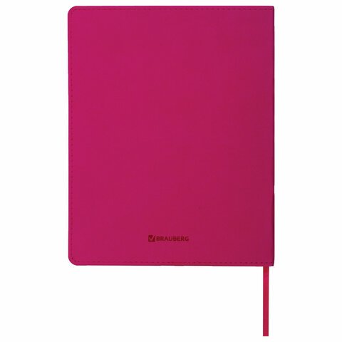 Дневник 1-11 класс 48 л., кожзам (гибкая), термотиснение, BRAUBERG "LATTE", розовый, 105435