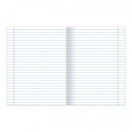 Тетрадь 12 л. ЮНЛАНДИЯ линия, обложка картон, "ЕРАЛАШ", 105633