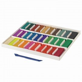 Пластилин классический ЮНЛАНДИЯ "ЮНЫЙ ВОЛШЕБНИК", 30 цветов, 600 г, со стеком,ВЫСШЕЕ КАЧЕСТВО, 105903