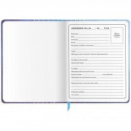 Дневник 1-4 класс 48 л., кожзам (твердая), застежка, ЮНЛАНДИЯ, "ФУТБОЛ", 105958