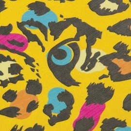 Дневник 1-11 класс 48 л., кожзам (твердая), шелкография, BRAUBERG, "ЛЕОПАРД", 105988