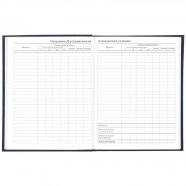 Дневник 5-11 класс, 48 л., твердый, BRAUBERG, фольга, с подсказом, "Российский", 106075