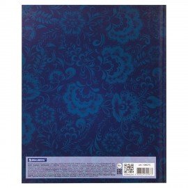 Дневник 5-11 класс, 48 л., твердый, BRAUBERG, фольга, с подсказом, "Российский", 106075