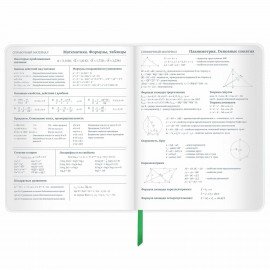 Дневник 1-11 класс 48 л., кожзам (гибкая), печать, фольга, BRAUBERG, "Мрамор", 106179