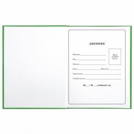 Дневник 1-4 класс 48 л., твердый, BRAUBERG, глянцевая ламинация, с подсказом, "Авокадики", 106359