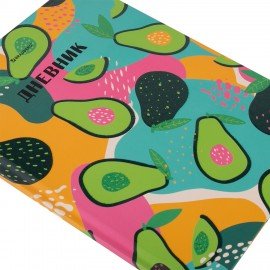 Дневник 5-11 класс 48 л., твердый, BRAUBERG, блестки, с подсказом, "Avocado", 106419