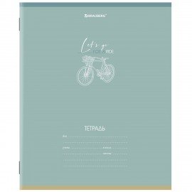 Тетрадь 24 л. BRAUBERG клетка, обложка картон, "PASTEL", 106486