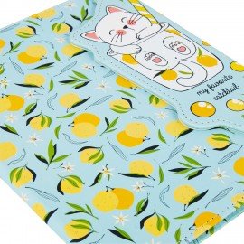 Дневник 1-11 класс 48 л., кожзам (твердая), магнитный клапан, ЮНЛАНДИЯ, "Котик", 106562