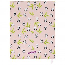 Дневник 1-11 класс 48 л., кожзам (твердая), магнитный клапан, ЮНЛАНДИЯ, "Панда", 106563