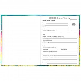 Дневник 1-11 класс 40 л., твердый, BRAUBERG, глянцевая ламинация, "Мечты", 106610