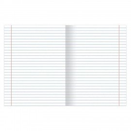 Тетради 18 л. КОМПЛЕКТ 10 шт. BRAUBERG "КЛАССИКА", линия, обложка картон, СИНЯЯ, 106660