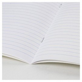 Тетради 18 л. КОМПЛЕКТ 10 шт. BRAUBERG "КЛАССИКА", линия, обложка картон, СИНЯЯ, 106660