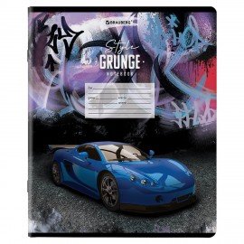 Тетради 18 л. КОМПЛЕКТ 10 шт. BRAUBERG, клетка, обложка картон, DRIVE, 106669