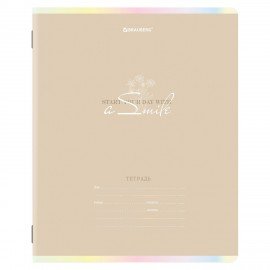 Тетради 18 л. КОМПЛЕКТ 10 шт. BRAUBERG, клетка, обложка картон, PASTEL, 106670