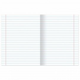 Тетради ДЭК 12 л. КОМПЛЕКТ 20 шт. с ЗЕЛЁНОЙ обложкой, ЮНЛАНДИЯ, линия, 106742