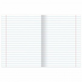 Тетради ДЭК 18 л. КОМПЛЕКТ 20 шт. с ЗЕЛЁНОЙ обложкой, ЮНЛАНДИЯ, линия, 106745