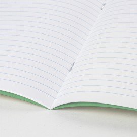 Тетради ДЭК 18 л. КОМПЛЕКТ 10 шт. с ЗЕЛЁНОЙ обложкой, ЮНЛАНДИЯ, линия, 106750