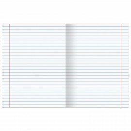 Тетради ДЭК 18 л. КОМПЛЕКТ 10 шт. с ЗЕЛЁНОЙ обложкой, ЮНЛАНДИЯ, линия, 106750