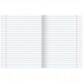 Тетради ДЭК 12 л. КОМПЛЕКТ 20 шт., с ЗЕЛЁНОЙ обложкой, ЮНЛАНДИЯ, клетка+линия, 106751