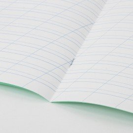 Тетради ДЭК 12 л. КОМПЛЕКТ 30 шт., с ЗЕЛЁНОЙ обложкой, ЮНЛАНДИЯ, клетка+линия+косая линия, 106753