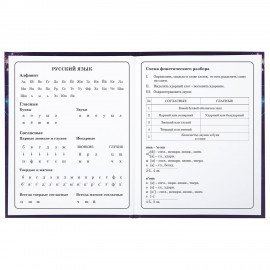 Дневник 1-4 класс 48 л., твердый, ЮНЛАНДИЯ, блестки, с подсказом, "Котик", 106842