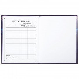 Дневник 1-4 класс 48 л., твердый, ЮНЛАНДИЯ, блестки, с подсказом, "Котик", 106842