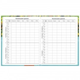 Дневник 1-11 класс 40 л., твердый, BRAUBERG, глянцевая ламинация, "Капибары", 106847