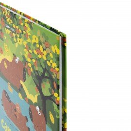 Дневник 1-11 класс 40 л., твердый, BRAUBERG, глянцевая ламинация, "Капибары", 106847