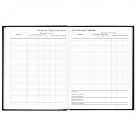 Дневник 5-11 класс 48 л., твердый, BRAUBERG, глянцевая ламинация, с подсказом, "Black", 106863