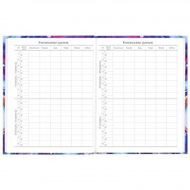 Дневник 5-11 класс 48 л., твердый, BRAUBERG, глянцевая ламинация, с подсказом, "Marble", 106879