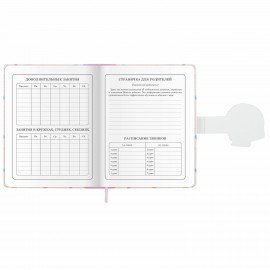 Дневник 1-4 класс 48 л., кожзам (твердая), застежка, ЮНЛАНДИЯ, "Аниме Котики", 106941