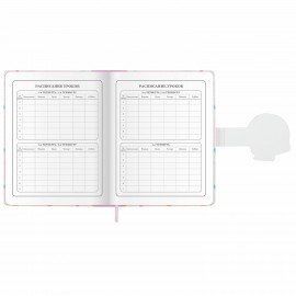 Дневник 1-4 класс 48 л., кожзам (твердая), застежка, ЮНЛАНДИЯ, "Аниме Котики", 106941