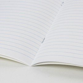 Тетради ДЭК 18 л., КОМПЛЕКТ 20 шт., BRAUBERG КЛАССИКА, линия, обложка картон, ЧЕРНАЯ, 106972