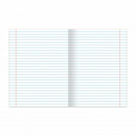 Тетради ДЭК 24 л., КОМПЛЕКТ 10 шт., BRAUBERG "КЛАССИКА", линия, обложка картон, ЧЕРНАЯ, 107097