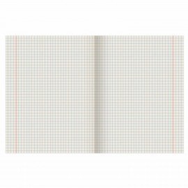 Тетрадь ЗЕЛЁНАЯ обложка 24 л., клетка с полями, офсет №2 ЭКОНОМ, "ПИФАГОР", 107125