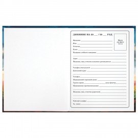 Дневник 1-4 класс 48 л., твердый, ЮНЛАНДИЯ, глянцевая ламинация, с подсказом, "Футбол", 107148