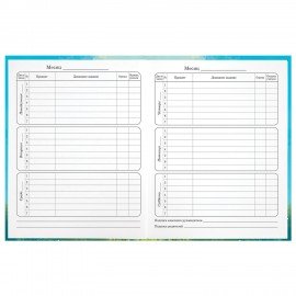 Дневник 1-4 класс 48 л., твердый, ЮНЛАНДИЯ, глянцевая ламинация, с подсказом, "Лисёнок", 107150