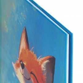 Дневник 1-4 класс 48 л., твердый, ЮНЛАНДИЯ, глянцевая ламинация, с подсказом, "Лисёнок", 107150