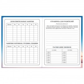 Дневник 1-4 класс 48 л., твердый, BRAUBERG, глянцевая ламинация, с подсказом, Собачка, 107154